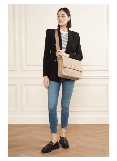 Sac gibecière A rabat aimanté L Basic Vita