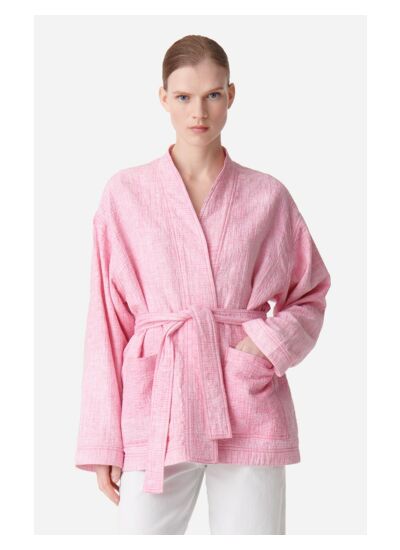 Kimono Cacao 100% coton
