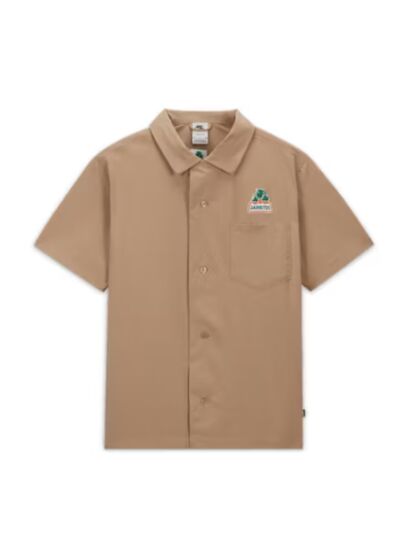 Nike Bowling Button Up Shirt Khaki