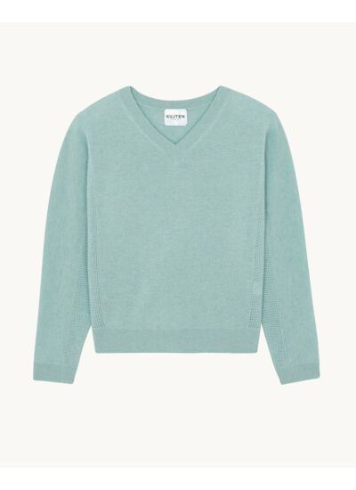 Pull Maylise vert céladon