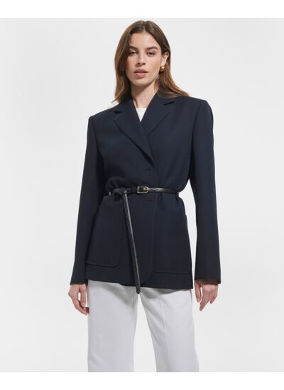Ceinture Cathy Noir en cuir