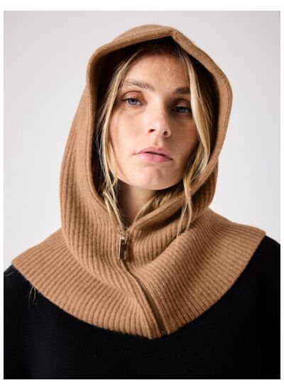 Cagoule en cachemire Gustave CAMEL_CHINE