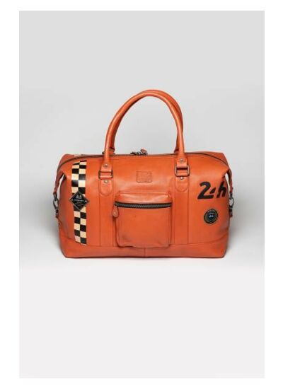 Sac cuir 48H Andy orange