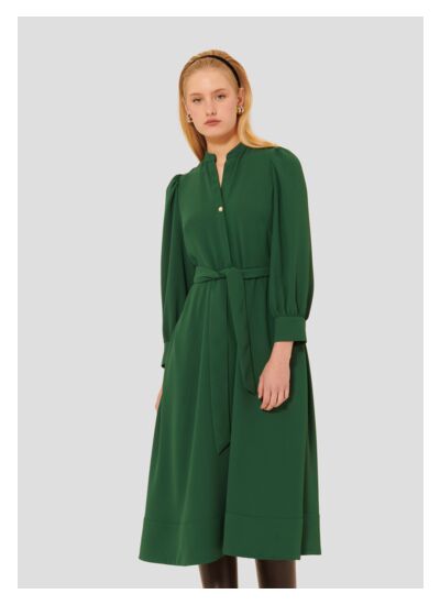 Robe Rivoltina-Vert en Polyester