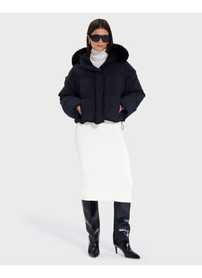 Doudoune Denitsa Noir en Polyester