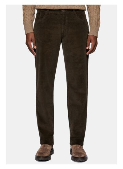 Jean En Velours Extensible