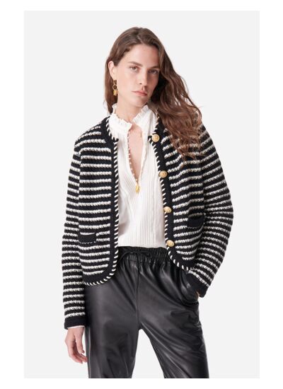 Gilet Daya En Laine Mérinos & Coton
