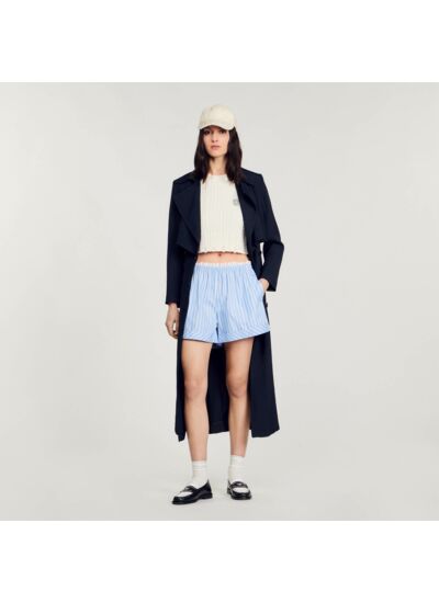 Short large en coton