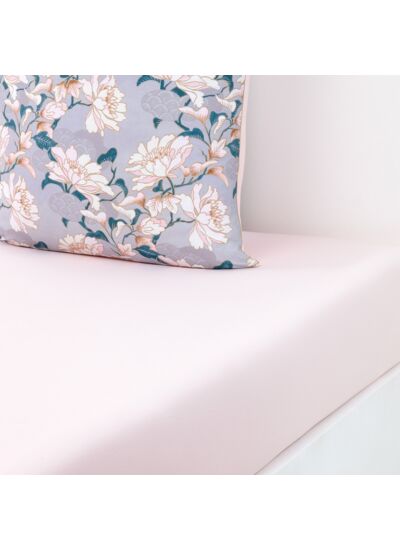 Kenzo - Drap housse en satin rose, K Mitsuko