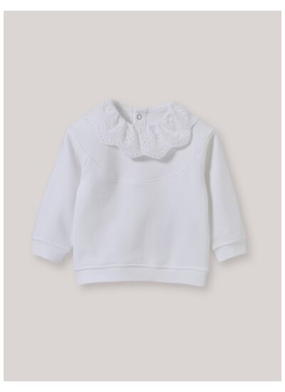 SWEAT COL BRODE