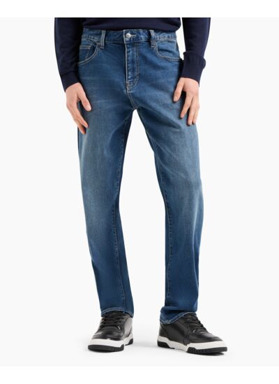 Pantalon 5 poches - denim indigo