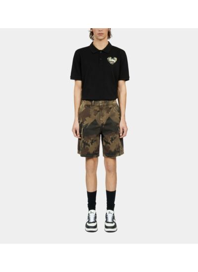 Short Cargo Camouflage Homme