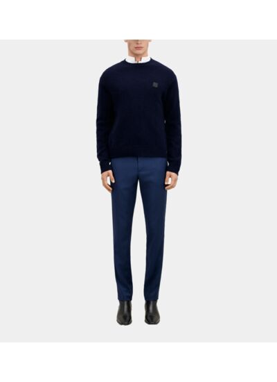 Pull Col Rond Avec Patch Canetille Homme