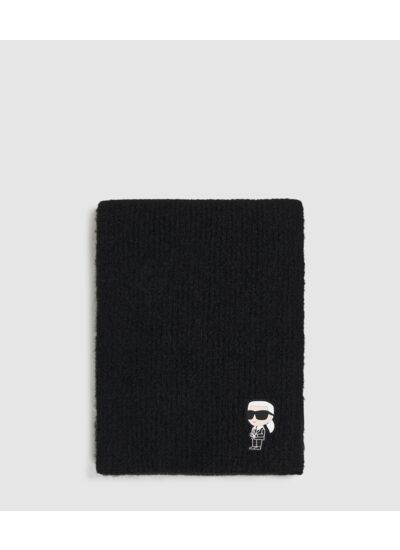IKON TEXTURED KNIT SCARF