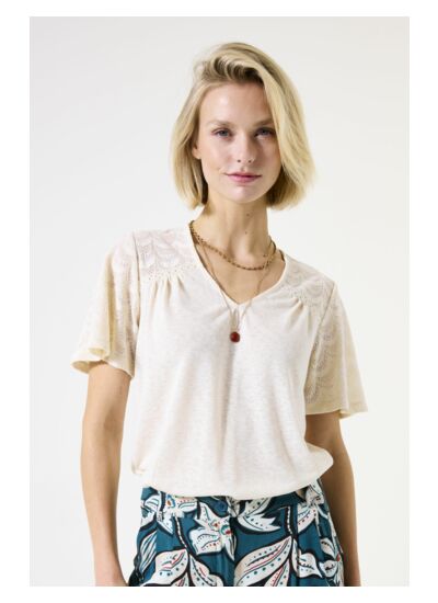 Women T-shirt White