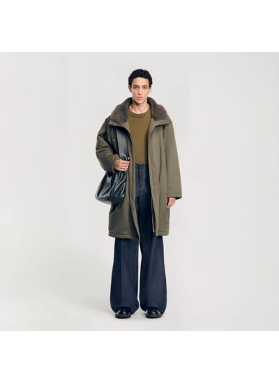 Parka à capuche