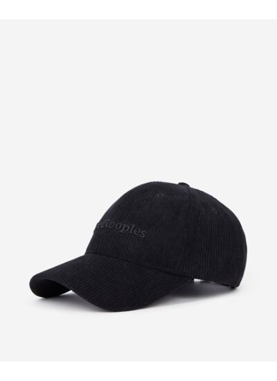 Casquette En Velours Côtelé Noir
