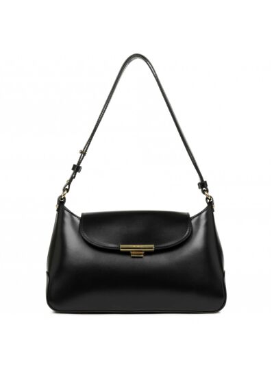 Sac besace A rabat avec fermoir L Suave Evenly