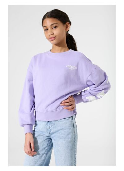Girls Sweater Purple