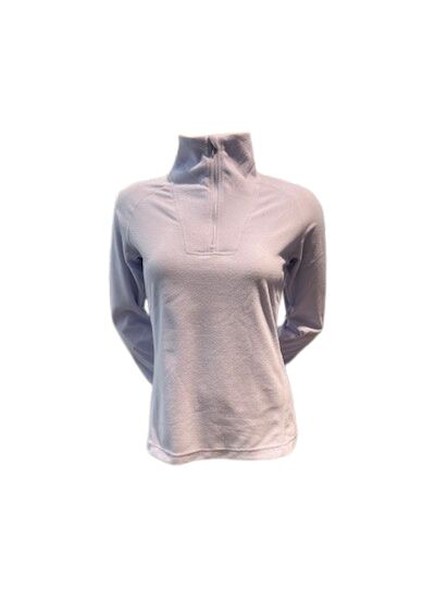 W Pine Ridge FS Fleece 1/2 Zip Rose