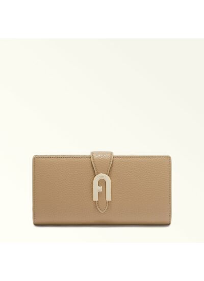 FURLA SOFIA GRAINY CONTINENTAL WALLET - VITELLO ST.ERACLE COLORBLOCK