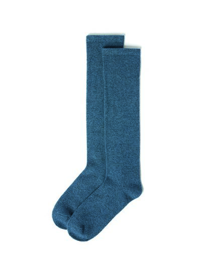 Chaussettes hautes - Accessoire - BLEU MINERAL