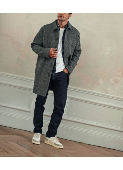 Manteau Oleg Mixed Grey