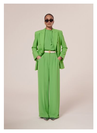 Pantalon Pyla-Vert en Polyester