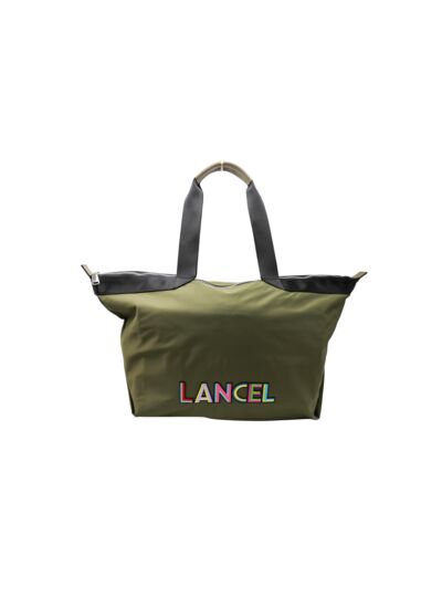 LOU - SAC CABAS ZIPPE M - Kaki