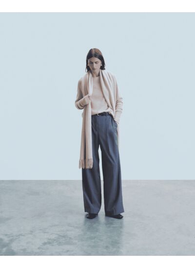 Pull Col Rond Oversize Léger