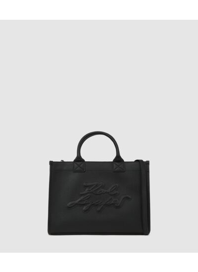 K/SHOPPER TEXT TOTE