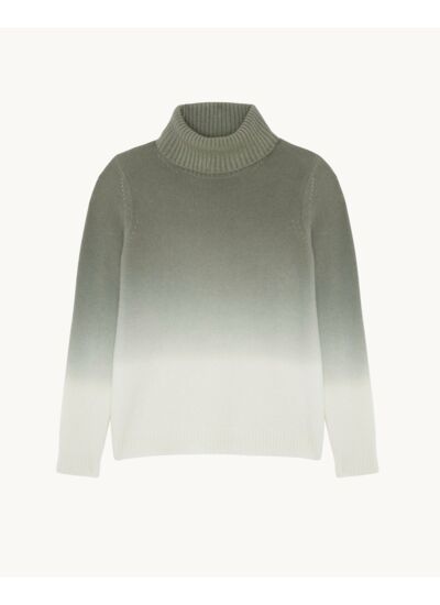 Pull Mochi Dip Dye kaki chiné