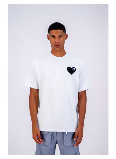 T-SHIRT COEUR CHIC