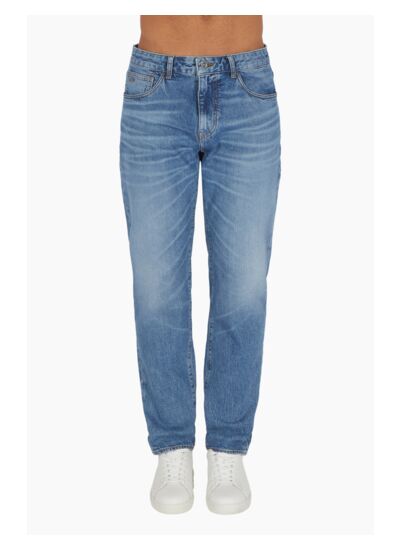 Pantalon 5 poches - denim indigo