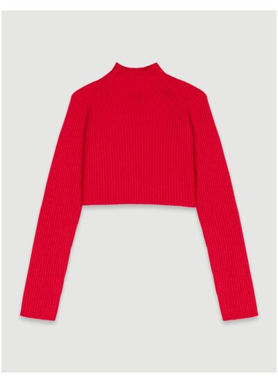 Robe courte 2-en-1 en maille