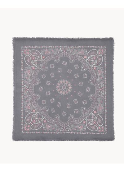 Grand Bandana Hachiko Bico Grand bandana cachemire, 2 fils