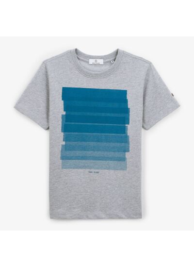 T-shirt Terry junior gris chiné