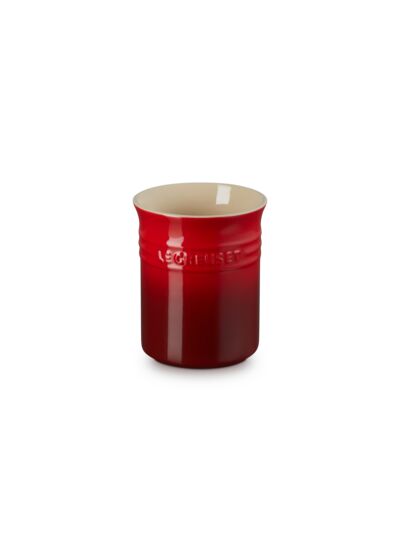 Pot à Ustensiles en céramique cerise