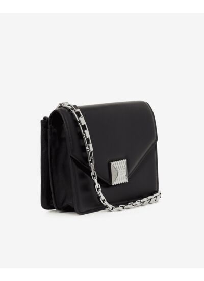 Sac En Cuir Avec Chaîne Iris