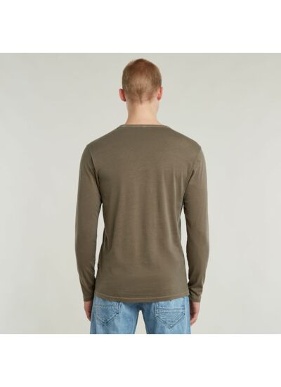 T-Shirt Garment Dyed Chest Logo