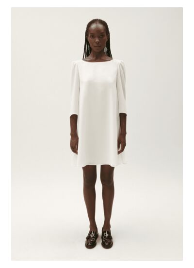 Robe rififi blanche