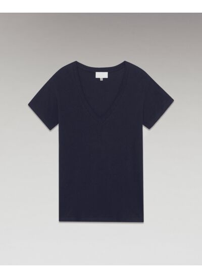 T-Shirt Col V Basique