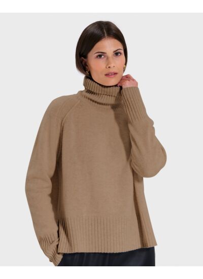 Pull Nefeli Camel en CACHEMIRE