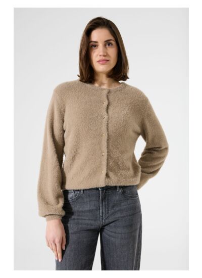 Women Vest Brown