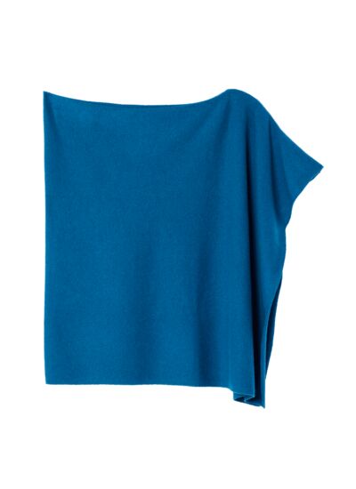 Poncho court - Accessoire - BLEU PAON