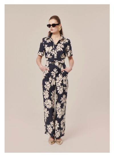 Pantalon Pyla-Nocturne en Coton