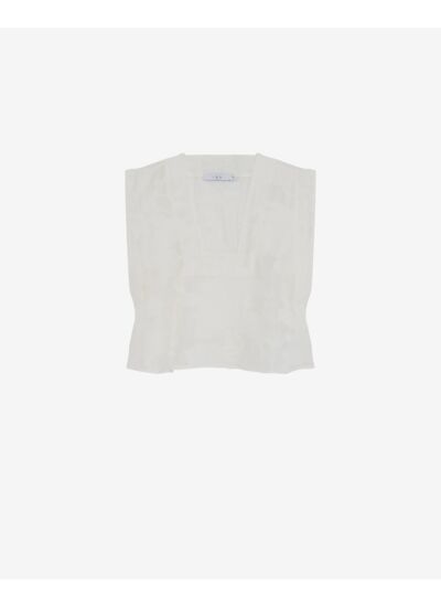 Top Jacquard Col V Florena