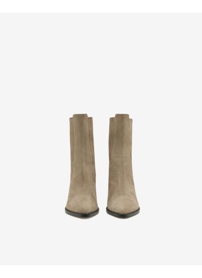 Bottines En Cuir Suède Mazola