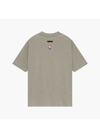Fear of God Essentials x NBA T-shirt Brooklyn Nets Gris