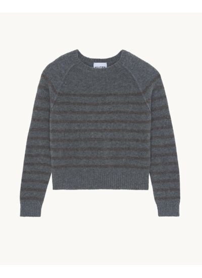 Pull Shima gris flanelle
